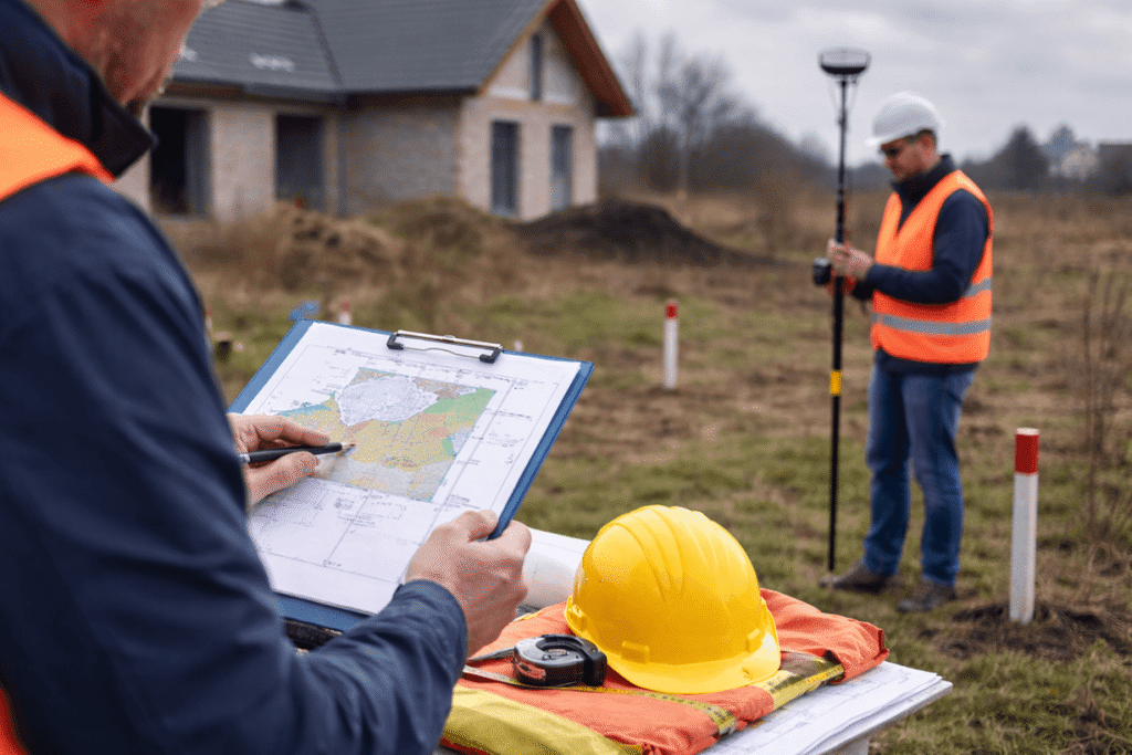 sklypo kadastriniai matavimai riboženklių atstatymas