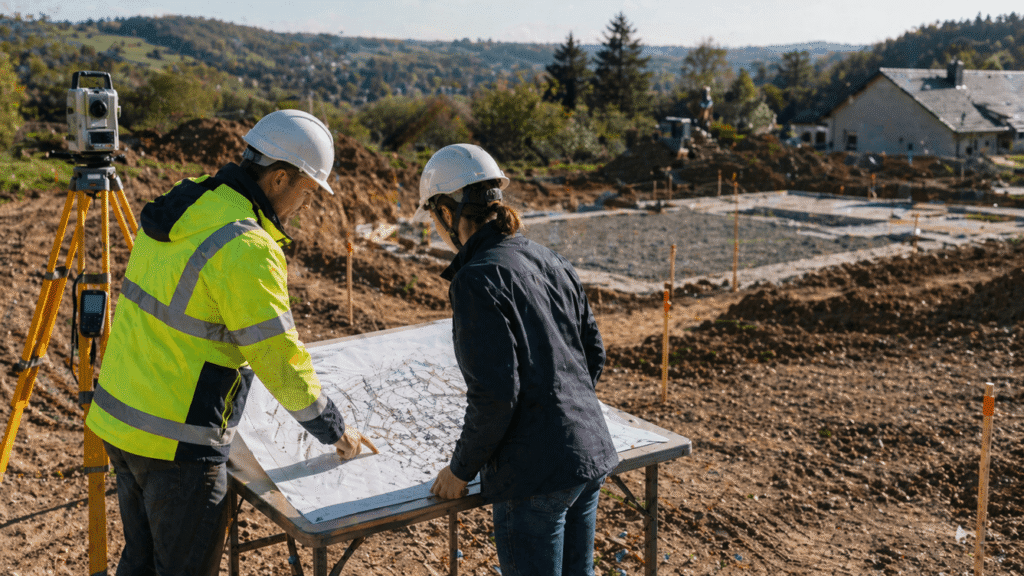 Topografinė nuotrauka statyboms sklypo topografinė nuotrauka