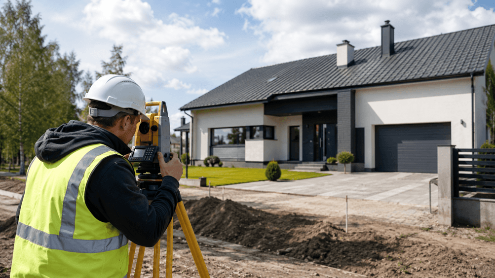 Išpildomoji geodezinė nuotrauka statybvietėje po atliktų darbų
