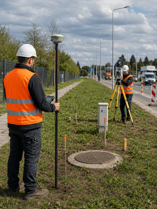 Inžinerinių tinklų geodeziniai matavimai Vakarų Lietuvoje