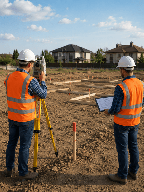 Sklypo kadastriniai matavimai Klaipėdoje tikrinant riboženklius ir žemės sklypo planą